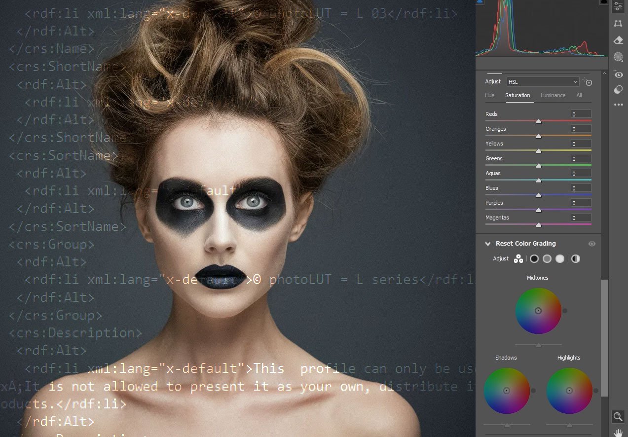 Spalvų tonavimas ir presetai